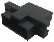 CONNECTOR, HOUSING, PLUG, 3POS, 1ROW
