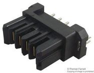 CONNECTOR, HEADER, 4POS, 1ROW, 3.81MM