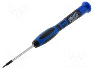 Screwdriver: precision; TX05; Blade length: 50mm GOLDTOOL