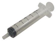 SYRINGE, 5ML, CURVED TIP, PK20