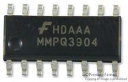 TRANS, BIPOL, NPN, QUAD, 40V, SOIC-16