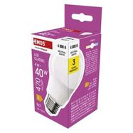 LED Bulb Classic A60 / E27 / 4 W (40 W) / 470 lm / Neutral White, EMOS