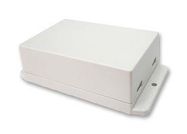 UTILITY BOX ENCLOSURE, ABS, WHITE