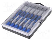 Kit: screwdrivers; precision,Torx,with protection; bag; 6pcs. GOLDTOOL