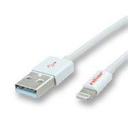 CABLE, USB 2.0 A-LIGHTNING PLUG, 1M, WHT