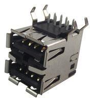 USB STACKED CONNECTORS