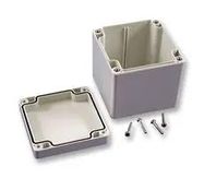 PCB BOX ENCLOSURE, ABS, GREY