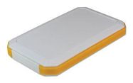 HANDHELD ENCLOSURE, ABS, WHITE/YELLOW