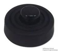 FEET, RIVET, THERMOPLAST, BLACK, 6MM