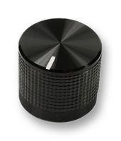 ROUND KNURLED KNOB W/LINE IND, 20MM