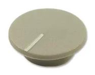 CAP W/MARKER LINE, KNOB, K21, GREY