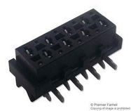 CONNECTOR, RCPT, 18POS, 2ROW, 1.27MM