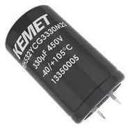 CAP, ALU ELEC, 330UF, 500V, SNAP-IN