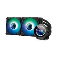 PC Water Cooling Darkflash DX240 V2  ARGB 2x 120x120 (black), Darkflash