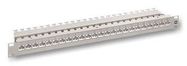 MODULAR PATCH PANEL, 19", 24PORT, CAT6A