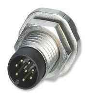 SENSOR CONNECTOR, M8, PLUG, 8P, PANEL