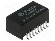 Transformer: Ethernet; SMD; -1.1dB PULSE