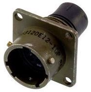 CIRCULAR CONNECTOR, RCPT, 22-55, FLANGE