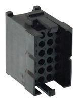 CONNECTOR HOUSING, PLUG, 24POS, NYLON