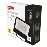 LED Floodlight AVENO 30W black, neutral white, EMOS