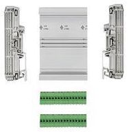 ELECTRONIC HOUSING, DIN RAIL, PVC, GREY