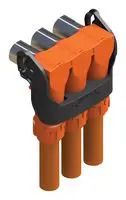 RECT PWR CONN, PLUG, 3POS, CABLE