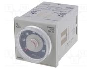 Timer; 0,05÷12min; DPDT; 250VAC/5A; Usup: 24VAC; 24VDC; octal; PIN: 8 OMRON