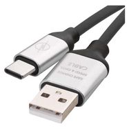 USB cable 2.0 A/Male - C/Male 1m black, EMOS