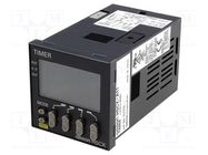 Timer; Range: 0,01s÷9999h; SPDT; 100÷240VAC; H5CX; OUT 1: 250VAC/5A OMRON