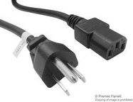 POWER CORD, USA NEMA 5-15P-IEC C13, 2M