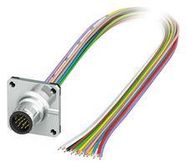 SENSOR CORD, 17P, M12 PLUG-FREE END