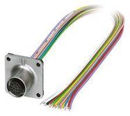 SENSOR CORD, 17P, M12 RCPT-FREE END