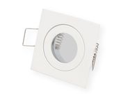 LED line® downlight waterproof MR11 square white