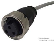 SENSOR CORD, 2P+PE, 7/8" RCPT-FREE END