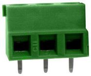 TERMINAL BLOCK, WIRE TO BRD, 3POS, 12AWG