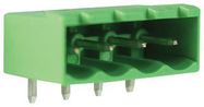 TERMINAL BLOCK, HEADER, 4POS, TH