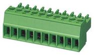 TERMINAL BLOCK, PLUGGABLE, 11POS, 16AWG