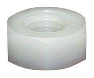 NUT, HEX, NYLON 6, M3