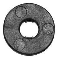 FLAT WASHER, PVC, 4.3MM, 12MM, BLACK