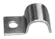 HALF CABLE CLAMP, STEEL, NATURAL, 4MM