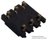 CONNECTOR, HEADER, 6POS, 2ROW, 1.6MM