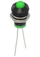 LED INDICATOR, PANEL, 8MM, GREEN, 2VDC