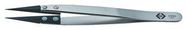 ESD TWEEZER, FINE TIP, 130MM