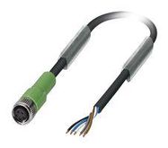 SENSOR CORD, 5P, M8 RCPT-FREE END, 1.5M