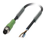 SENSOR CORD, 4P, M8 PLUG-FREE END, 1.5M