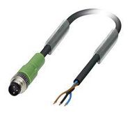 SENSOR CORD, 3P, M8 PLUG-FREE END, 10M