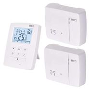 Room programmable wireless OpenTherm thermostat P5611OT.2R with 2 receivers, EMOS