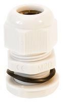 CABLE GLAND, NYLON 6.6, 5MM-10MM, WHT