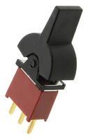 ROCKER SWITCH, SPDT, 0.4VA, 20V, TH