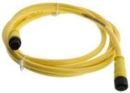 SENSOR CORD, 5POS, M12 PLUG-RCPT, 6.6 